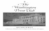 The Washington Print Club Quarterly, vol. 47:4, … · The Washington Print Club Quarterly ... (between 1898 and 1915), color gouache drawing. ... philosophy of our collecting in