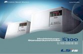 LSLV Hochleistungs- Standardumrichterheigl-antriebe.de/wp-content/uploads/2017/05/S100_Katalog_Deutsch... · •Erfüllt die Norm NEMA Typ 4X für Einsatz in Innenräumen •Erfüllt