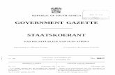 GOVERNMENT GAZETTE STAATSKOERANT - SAFLII · s No. 18427 GOWRNMENT G.AZETTE. I 4 NOVEMBER 997.Act No. 57.1997 LOTTERIES ACT. 1997 (5) Subject to section 33 of the Constitution. the