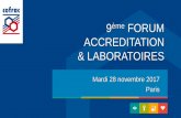 ACCREDITATION & LABORATOIRES - Cofrac · La révision de la norme ISO/CEI 17025 Genèse de la révision Pascal Launey (LNE) Olivier Pierson (ANSES)