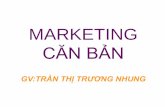 MARKETING CĂN BẢN - hiast.edu.vn can ban - Ths... · Marketing hổn hợp: Là việc phối hợp sử dụng các phương tiện hay thành phần của marketing để tác