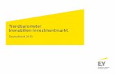 Trendbarometer Immobilien-Investmentmarkt - EY · Seite 3 Kernergebnisse Trendbarometer Deutschland 2016 Auffallend positive Stimmung am deutschen Investmentmarkt – Attraktivität