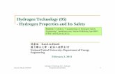 Hydrogen Technology (05) - Hydrogen Properties and … · (ISO/TR 15916:2004). The solidified gases can plug pipes and orifices and jam valves.