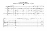 Koussevitzky - Concierto - arr. quinteto - Cuerdas 1 · Allegro Serge Koussevitzky op.3 q = 100 I Para contrabajo y Orquesta de cuerdas CONCIERTO 1 ...