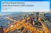 SAP Real Estate Industry China Best Practice (CBP) … · 7/28/2016 · Closing Management Procure ment strategy Sourcing ... Cockpit Total Budget Management ... Financ ial State