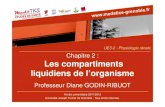 UE3-2 - Physiologie rénale Chapitre 2 : Les …unf3s.cerimes.fr/media/paces/Grenoble_1112/godin_ribuot_diane/... · Chapitre 2 : Les compartiments liquidiens de l’organisme Professeur