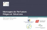 Montages de Perfusion: Pièges et Solutionsjlar.com/Congres_anterieurs/JLAR2014/Perfusion_Impact_Clinique... · Plan Modalités de perfusion et impact clinique : en a-t-on conscience