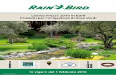 Listino Prezzi 2016 in Euro Prodotti per l’Irrigazione ... · EAGLE™ 950: Modello a settore variabile (ACME) ...