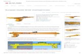 European Double Girder Overhead Crane - … · 2015年1月20日 European Double Girder Overhead Crane ... new technology completed new bridge crane with ... crane weight reduced by