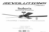 Solaris - ventiladores.com fileME001-02 r111114 Solaris • Ensamblaje • Instalación • Funcionamiento Manual de Instalación Producto: Marca: Contenido: Características Eléctricas:
