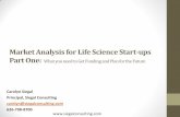 Market Analysis for Life Science Start-ups Part One · Market Analysis for Life Science Start-ups ... Sales and marketing methods ... PTCL, Lung cancer
