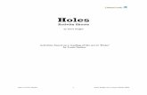 Activity Sheets - steveslearning.com Resource Book.pdf · Holes Activity Sheets 2 Steve Padget for Liverpool Reads 2004 Holes Activity Sheets by Steve Padget Here are eleven activity