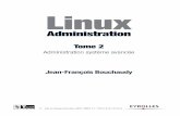 Linux - Librairie Eyrolles · Selon le temps d’indisponibilité défini au niveau du cahier des charges, ... Red Hat Enterprise Linux 4. Introduction à l'administration système,