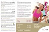 BODYPUMP Pilates Gültig ab Juli 2017 - LADY FORM · NEU! BODYPUMP® BODYPUMP® ist ein Langhantelprogramm zur Kräftigung, Formung und Straffung Deines gesamten Körpers. Mit den