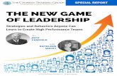 Strategies and Behaviors Anyone Can THE NEW … · JACK CANFIELD KATHLEEN SEELEY THE NEW GAME OF LEADERSHIP SPECIAL REPORT Strategies and Behaviors Anyone Can Learn to …