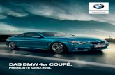 DAS BMW er COUPÉ. · 1 BMW Kundenpreisliste Stand 03/2018 Inhalt BMW 4er Coupé Unverbindliche, nicht kartellierte Richtpreise ab Salzburg inkl. Frachtpauschale. Die ...