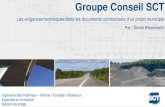 Groupe Conseil SCT - bitumequebec.ca · En conjonction avec la norme ASTM D979 ASTM E105 – Standard Practice for Probability Sampling of Materials; ASTM E122 ...