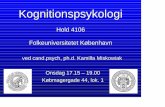Hold 4106 Folkeuniversitetet København · (Gerschwin & Levitsky, 1968) – Nyere MRI studier: hos børn med dysleksi er Wernickes områder symmetriske • Mikroskopisk : – Forskel