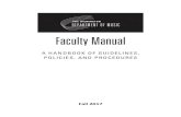 DoM Fac Man 174 - uncw.edu · fall!2017 faculty manual a handbook of guidelines, policies, and procedures august 2014 department of music unc wilmington! 2!