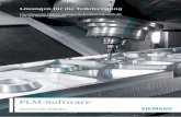part manufacturing solutions brief (German) - worknx.de · Erstklassige Softwareanwendungen und Ausrüstungen für Werkzeugmaschinen Siemens PLM Software bietet die gesamte Breite