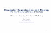 Computer Organization and Design - GitHub Pages · Computer Organization and Design ... networked fashion, e.g., WAN, MAN, LAN, PAN. ... which results in a change in capacitance.