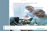 Training for Automation and Industrial Solutions · SITRAIN Training for Automation and Industrial Solutions Katalog ITC · 2010 Ungültig: Katalog ITC · 2009 Preise gültig ab Oktober