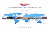 Far East Ship Design & Engineering Co., Ltd. · 1. introduction past of fesdec established designed over specialist with in 1986 400 vessels highest level of ship design last 10 years