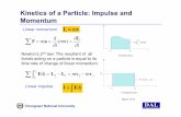 kinetics of particle impact student [호환 모드] - CNUdal.cnu.ac.kr/.../2017/kinetics_of_particle_impact_student.pdf · Kinetics of a Particle: ... for a system of particles 1