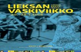 Suomi/English - lieksabrass.com · A4 Brass Quartet Kulttuurikeskus / Cultural Centre (Pielisentie 9-11) 20 € / 10 ...
