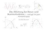 Die Ableitung der Sinus-und Kosinusfunktion (… und …didaktik.mathematik.hu-berlin.de/files/korntreff_trig_sek2.pdf · 3 1. Rahmenlehrplan • Differential-und Integralrechung