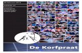 De Korfpraat - CKV Excelsior Delft 27 - 2016-02... · C.K.V. Excelsior De Korfpraat nr. 27 3 Praatjes en mededelingen INHOUD Redactiepraat Praatjes en mededelingen Vervanging kunstgrasvelden