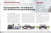 Steyr 4085 Kompakt.pdf · TREKKER TEST STE YR 4085 KOMPAKT De Steyr is compleet uitgerust en scoort prima op comfort, cabine en verbruik, Schakelen mag soepeler, de …