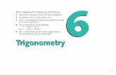 ADJ HYP - WordPress.com · ADJ HYP OPP ADJ The Six Trigonometric Identities. 4. 5. 6 Are there any asymptotes? 7. 8. 9 ... the functions secant e, cosecant e and cotangent O the graphs