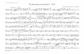 1. Euphonium in C Tubaquartett '07 · Tuba in C (F!Tuba)? b 4 2 4 4 65 Ÿ~~~~~Ÿ~~~Ÿ~~~~~ ...
