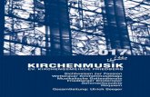 KIRCHENMUSIK · 2017-07-06 · Sichtweisen zur Passion Wetterauer Kirchenmusiktage ... Johannes Brahms: Es ist das Heil uns kommen her ... „er ist der Noten Meister, die haben es