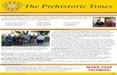 The Prehistoric Times - Center for American Archeology · The Prehistoric Times ... Judy Newland, Director of the ASU ... Visitors Center as a case study project as part of their