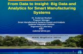 From Data to Insight: Big Data and Analytics for …cci.drexel.edu/bigdata/bigdata2014/IEEE Panel Remarks...From Data to Insight: Big Data and Analytics for Smart Manufacturing Systems
