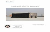 M300 GNSS Receiver Quick Tour - nprco.com · M300 GNSS Receiver Quick Tour . ... Tips; the internal radio airlink rate is 9600bps, ... 3.4.3 Rinex convert
