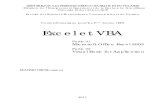 Excel et VBA - univ-ecosetif.com · manipulation de tableaux de données numériques. ... Excel et VBA Partie 01 : ... double soulignement…) et sous n'importe quel bord (droit gauche,