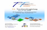 13 Technologietag zum Versenden-Agenda screen 13TT.pdf · 13. Technologietag am 27.02.2009 Konstruktionsbüro Hein GmbH - 3 - Vorwort Wir freuen uns, Sie wieder zum Technologie-tag