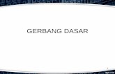 GERBANG DASAR · 2016-05-25 · JENIS –JENIS GERBANG DASAR AND NAND OR NOR NOT XOR A B Z A B Z A B Z A B Z. 3 GERBANG AND A B A.B 0 0 0 0 1 0 ... • Gerbang AND, OR, NAND dan NOR