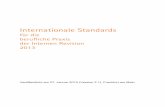 Standards for the Professional Practice of Internal Auditing 2013... · Inhalt 01/2015 3 Inhalt Definition Interne Revision 5 Vorwort 7 Ethikkodex 15 Internationale Standards für