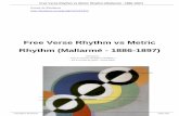 Free Verse Rhythm vs Metric Rhythm (Mallarmé - 1886-1897)rhuthmos.eu/IMG/article_PDF/Free-Verse-Rhythm-vs-Metric-Rhythm_a... · Free Verse Rhythm vs Metric Rhythm (Mallarmé - 1886-1897)