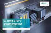 S7-1500 a STEP 7 · S7-1500 a STEP 7 aktuální informace TIAnD 2016.09 ... • SIMOCODE • SIMATIC Target ... • 7KM PAC – measuring device