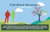Full Stack Developer - zemsania.com · Trabajaremos con NodeJS y MongoDB Frontend Trabajamos con.Jquery y Bootstrap ... curso. Nos aseguramos de ofrecerte exactamente lo que estás