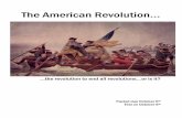 The American Revolution… - Loudoun County Public … · Name _____ Period ____ Date _____ Chapter 4, section 1: Guided Reading The Stirrings of Rebellion Directions: As you read