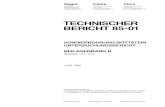 TECHNISCHER BERICHT 85-01 - nagra.chdefault... · 6.19 Sonic Televiewer (SABIS): Darstellung der Resul- Zusammenstellung der Berechnungsergebnisse tate -Klüfte, kakiritische Störungszone