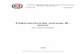 Elektrotechnické meranie III - teória · Admitancia (zdanlivá vodivos ...