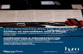 COMPOSITEURS DE DEMAIN - hesge.ch · Alberto Ginastera Danzas argentinas Op. 2 L’ orchestration sera précédée par la version originale pour piano Maria Josefa Silva Ibarra, piano.