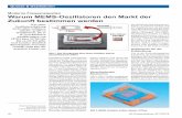 Quarze & Oszillatoren Moderne Frequenzquellen Warum MEMS ... MEMS Oszillatoren_.pdf · 44 HF-Einkaufsführer 2017/2018 Quarze & Oszillatoren Präzision deutlich längere Akku-laufzeit